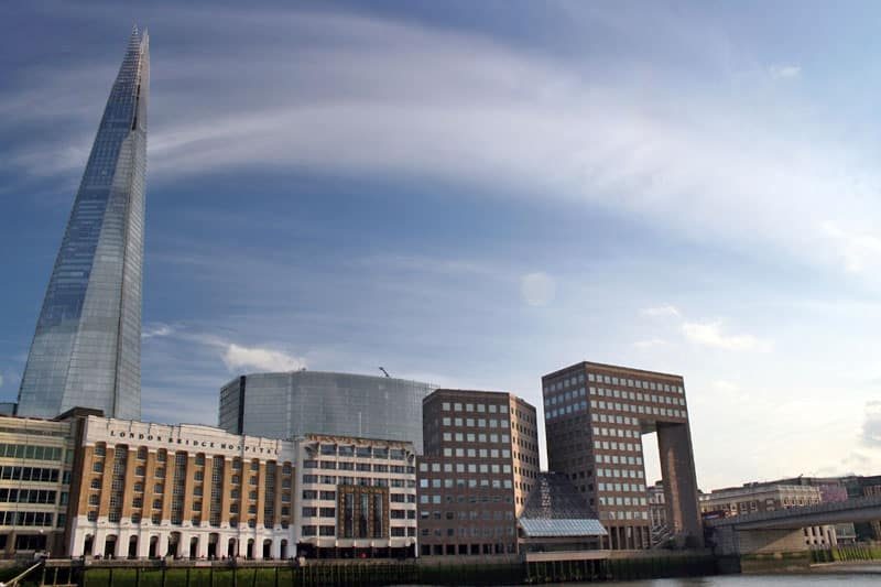 Le Shard & La Ville du Pont de Londres, Arrondissement Londonien de Southwark