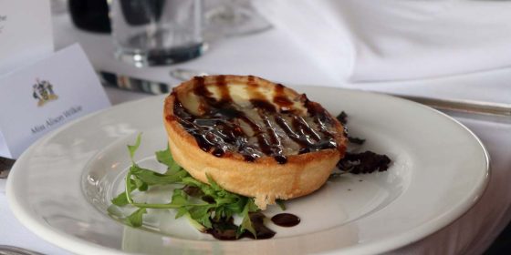 Stilton & Red Onion Tart