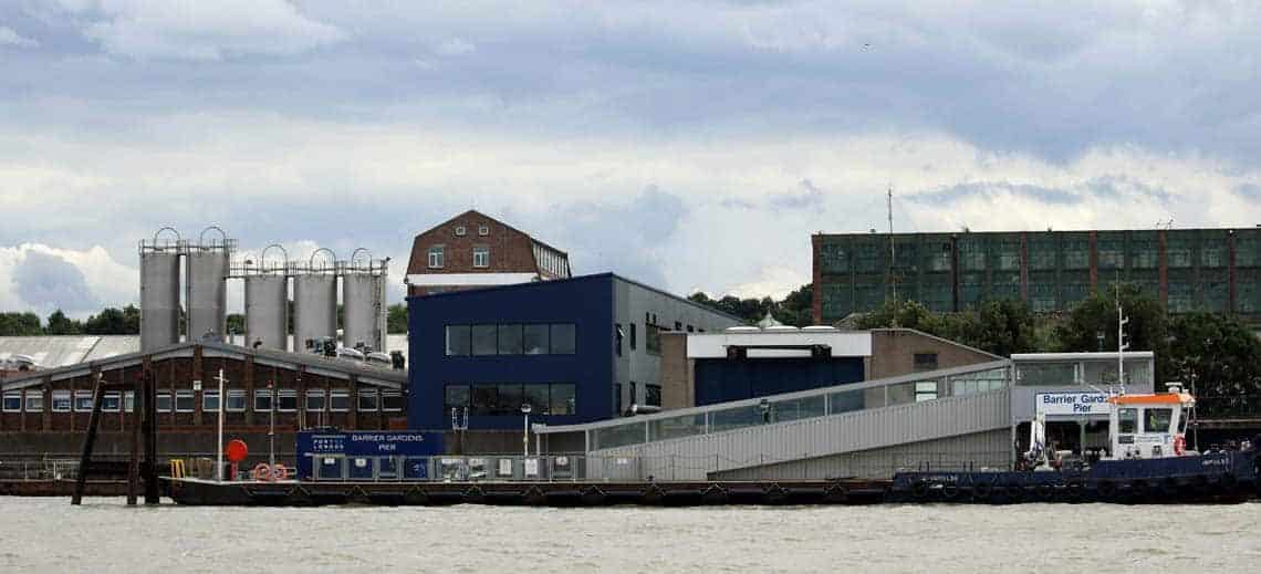 Barrier Gardens Pier, Woolwich