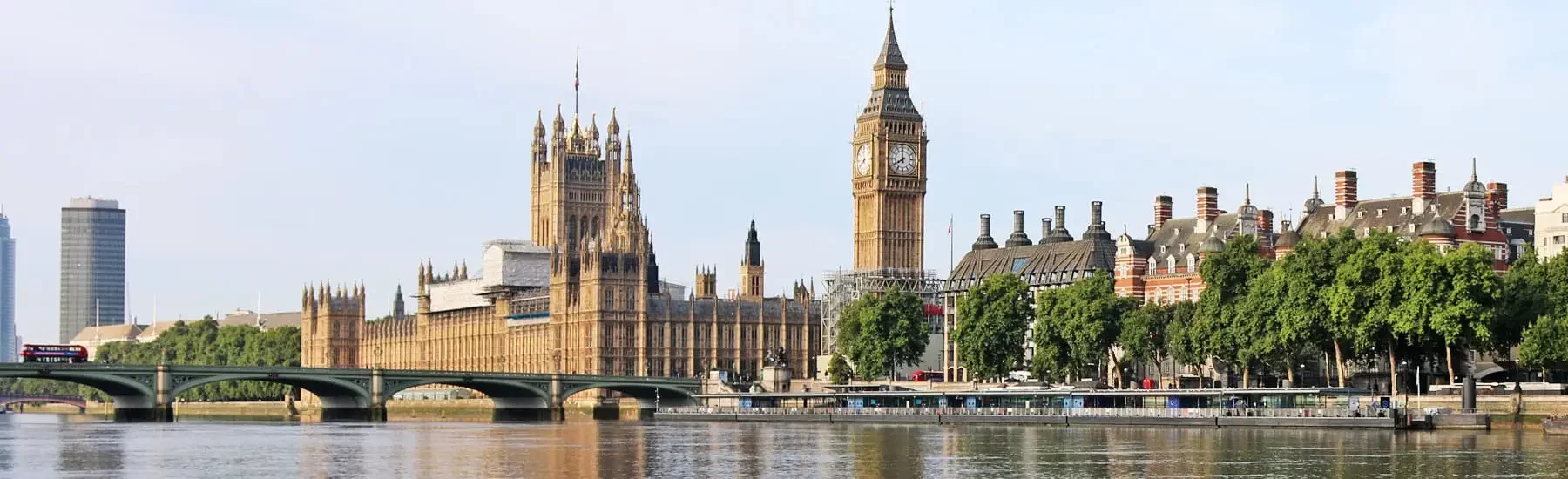 La ciudad de Westminster y Lambeth Reach