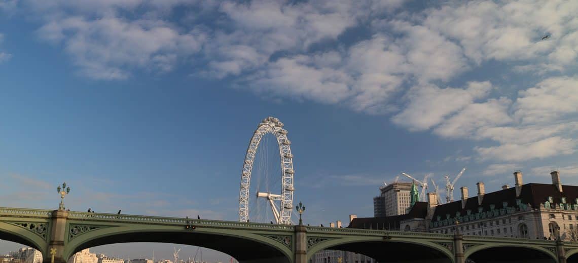 Westminster Bridge & the London Eye Westminster Bridge & the London Eye