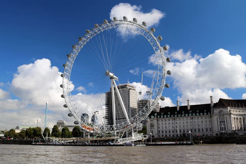 Le London Eye, Waterloo, Arrondissement Londonien de Lambeth