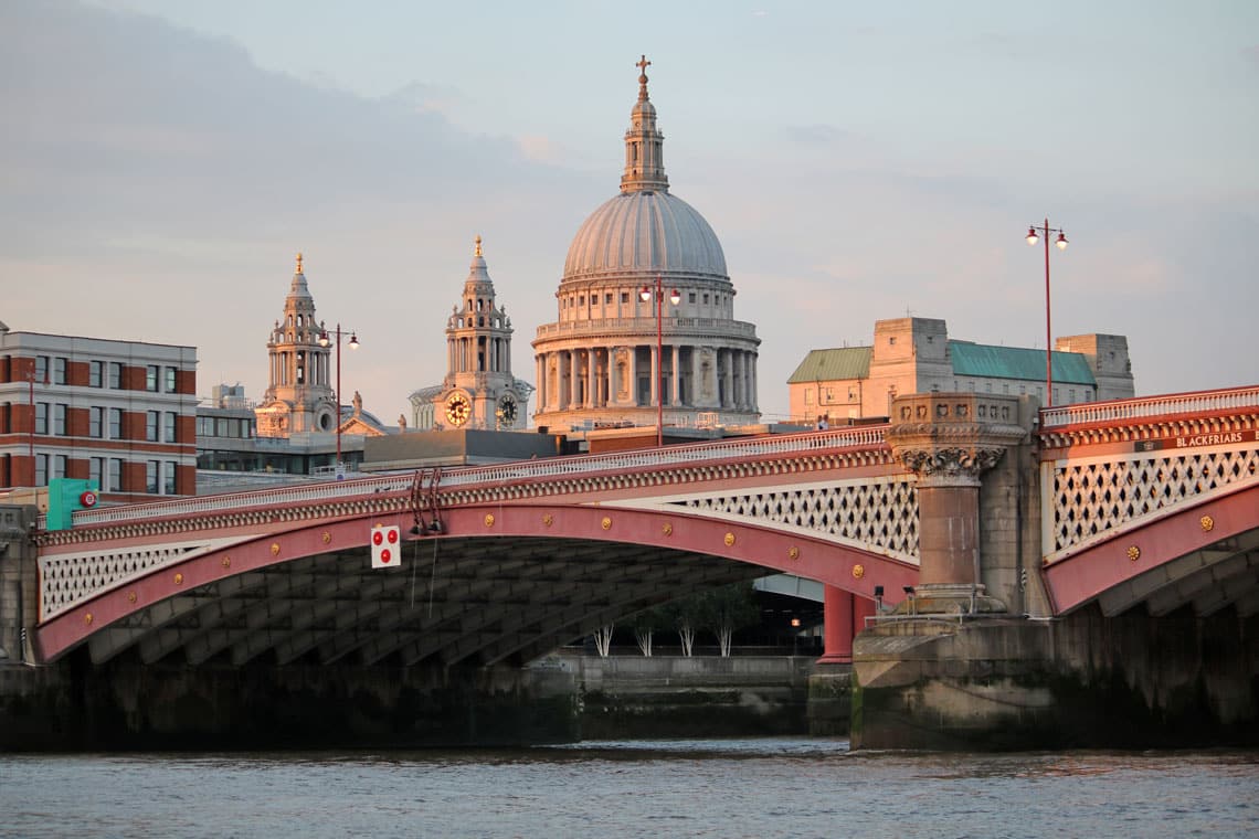 Blackfriars Bridge & St. Paul's Cathedral