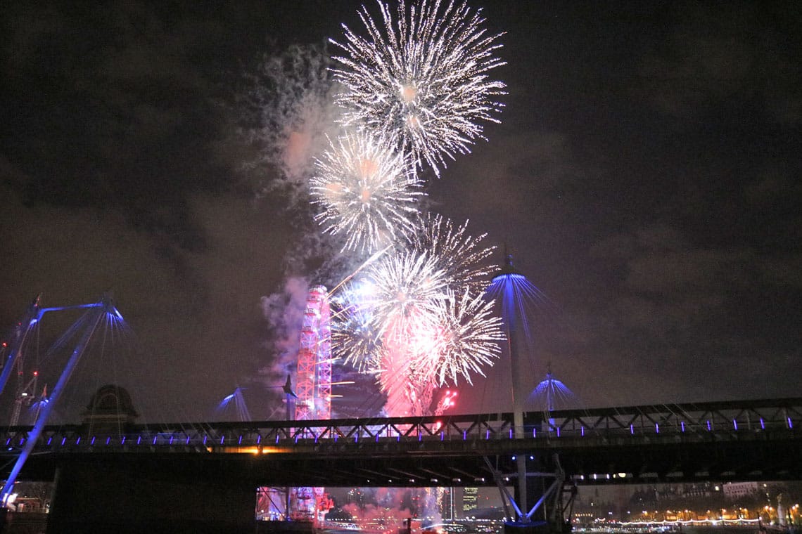The New Year's Eve Firework Display