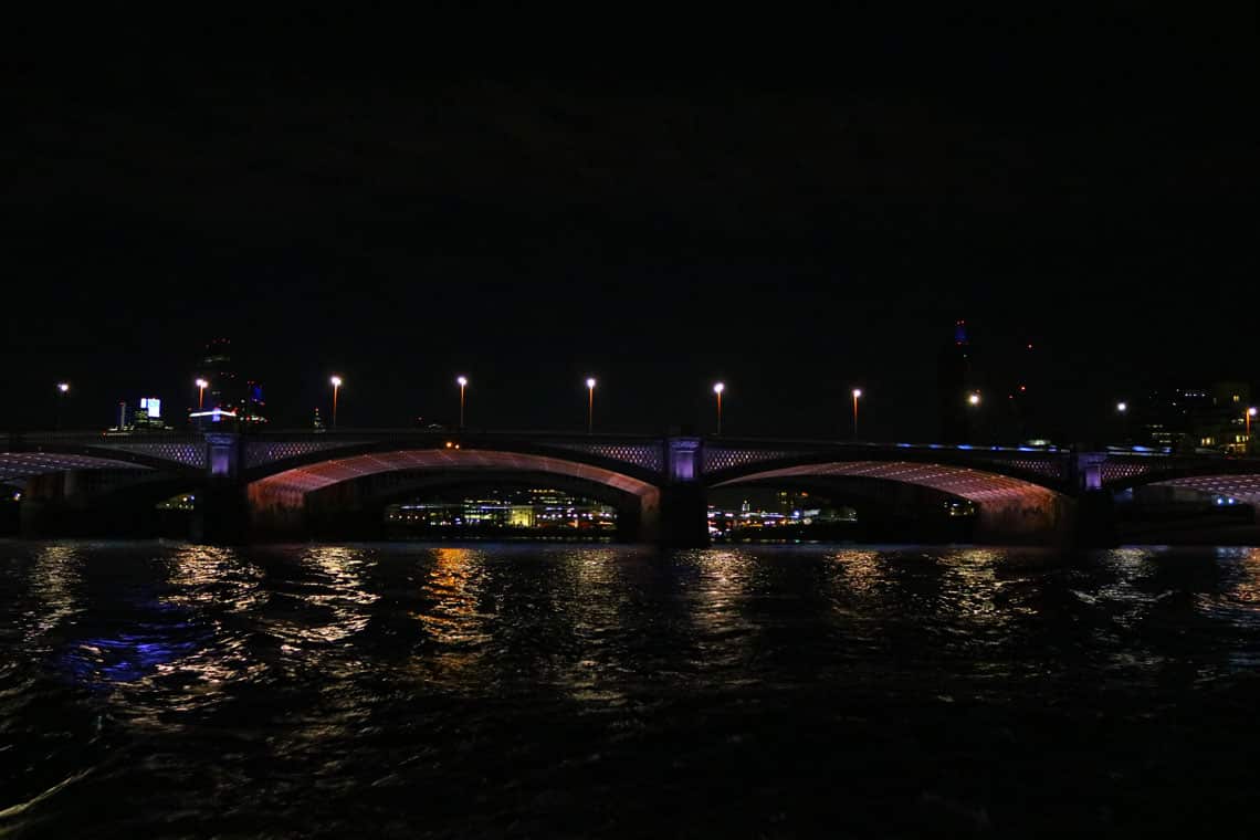 Blackfriars Road Bridge & the Illuminated River Project