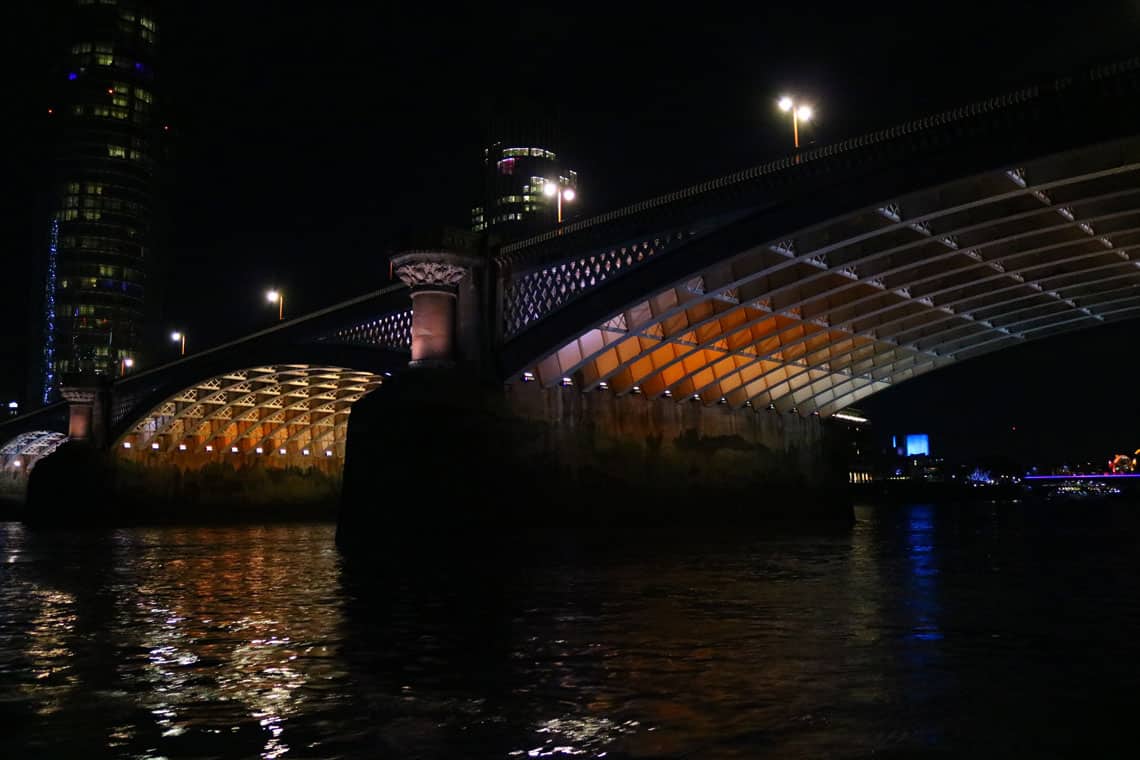 Blackfriars Road Bridge & the Illuminated River Project