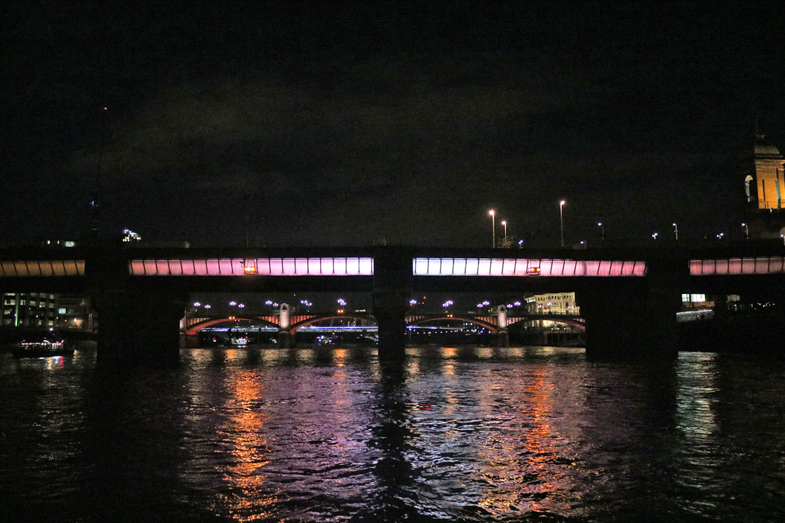 Cannon Street Railway Bridge & the Illuminated River Project