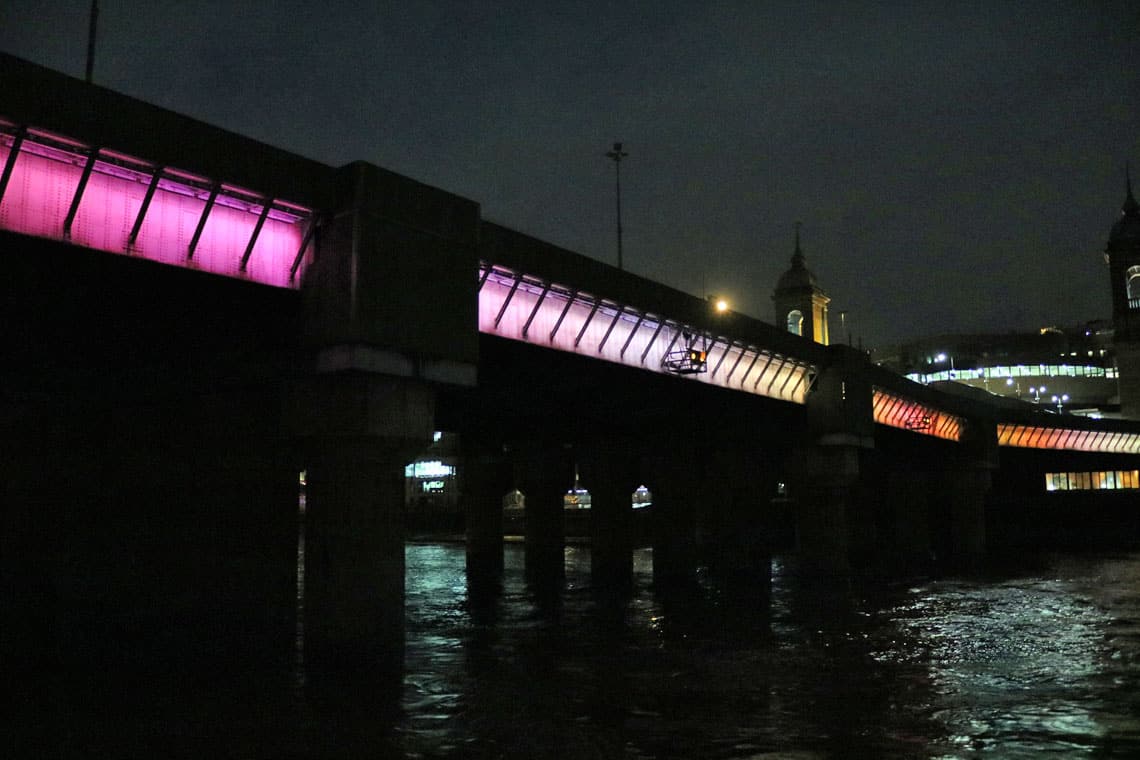 Cannon Street Railway Bridge & the Illuminated River Project