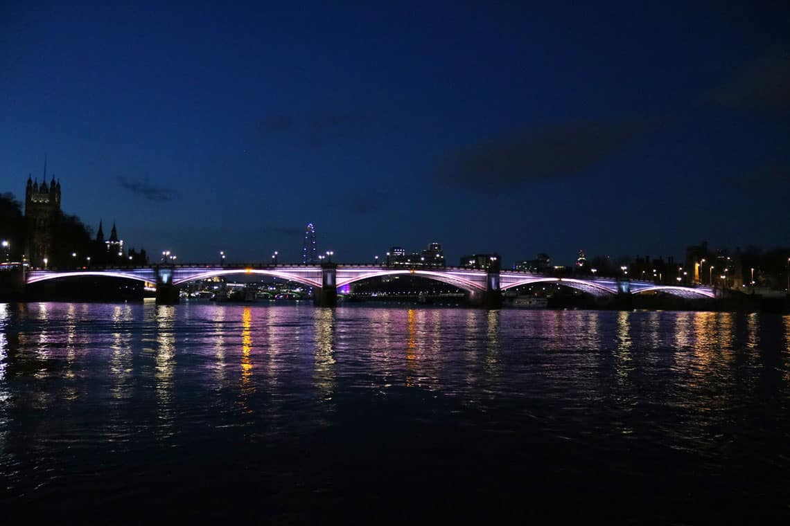 Lambeth Bridge & the Illuminated River Project