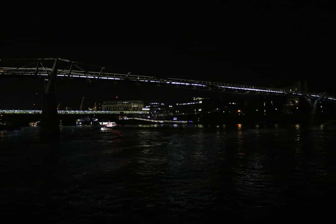 The Millennium Bridge & the Illuminated River Project