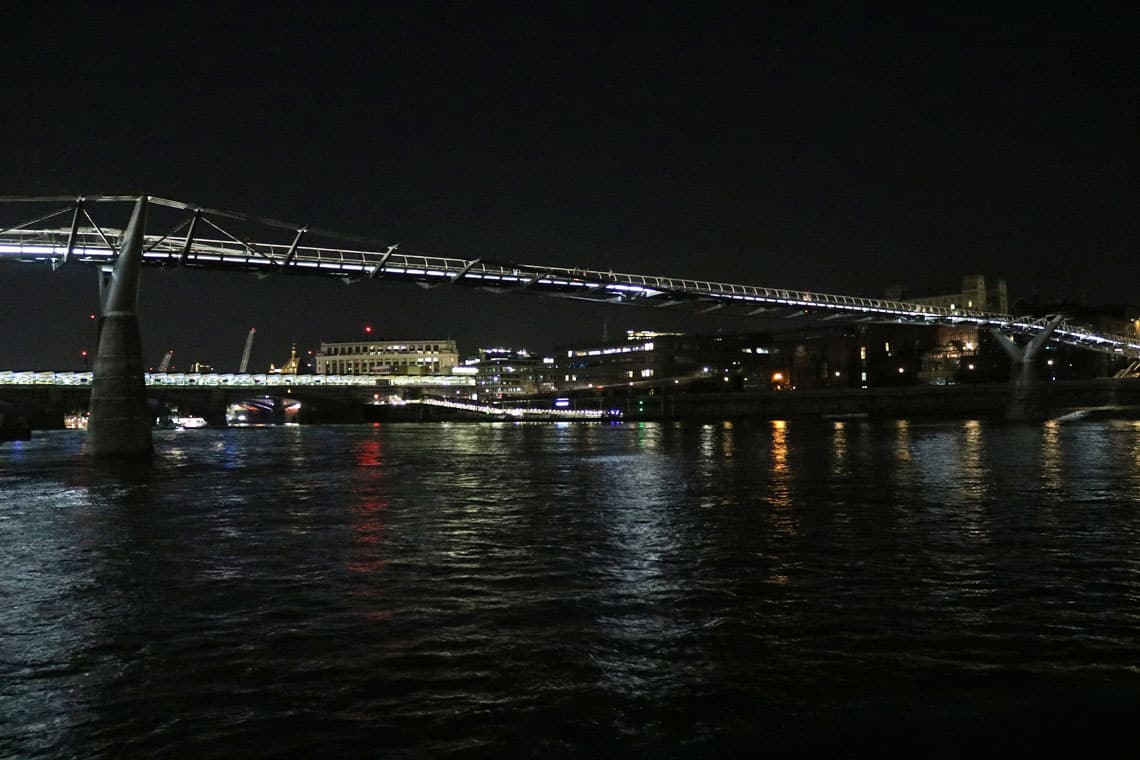 The Millennium Bridge & the Illuminated River Project