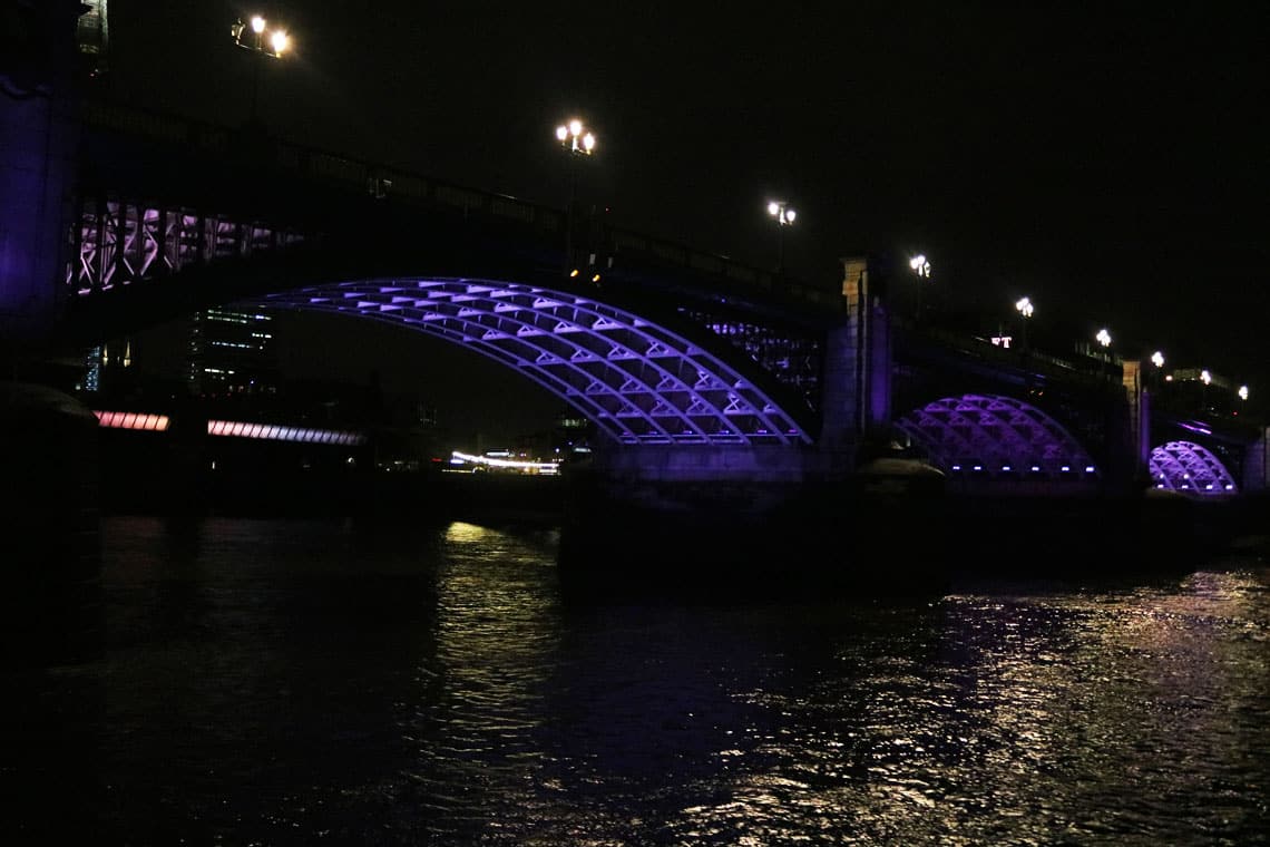 Southwark Bridge & the Illuminated River Project