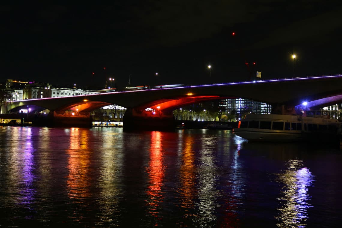 Waterloo Bridge & the Illuminated River Project