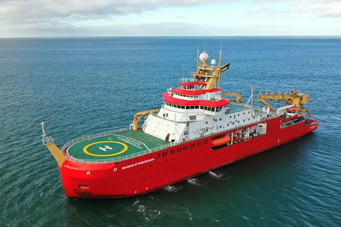 RRS Sir David Attenborough (Copyright Royal Museums Greenwich)
