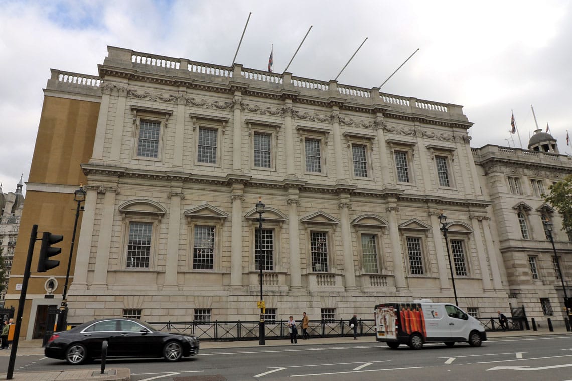 Das Banketthaus, Whitehall, City of Westminster