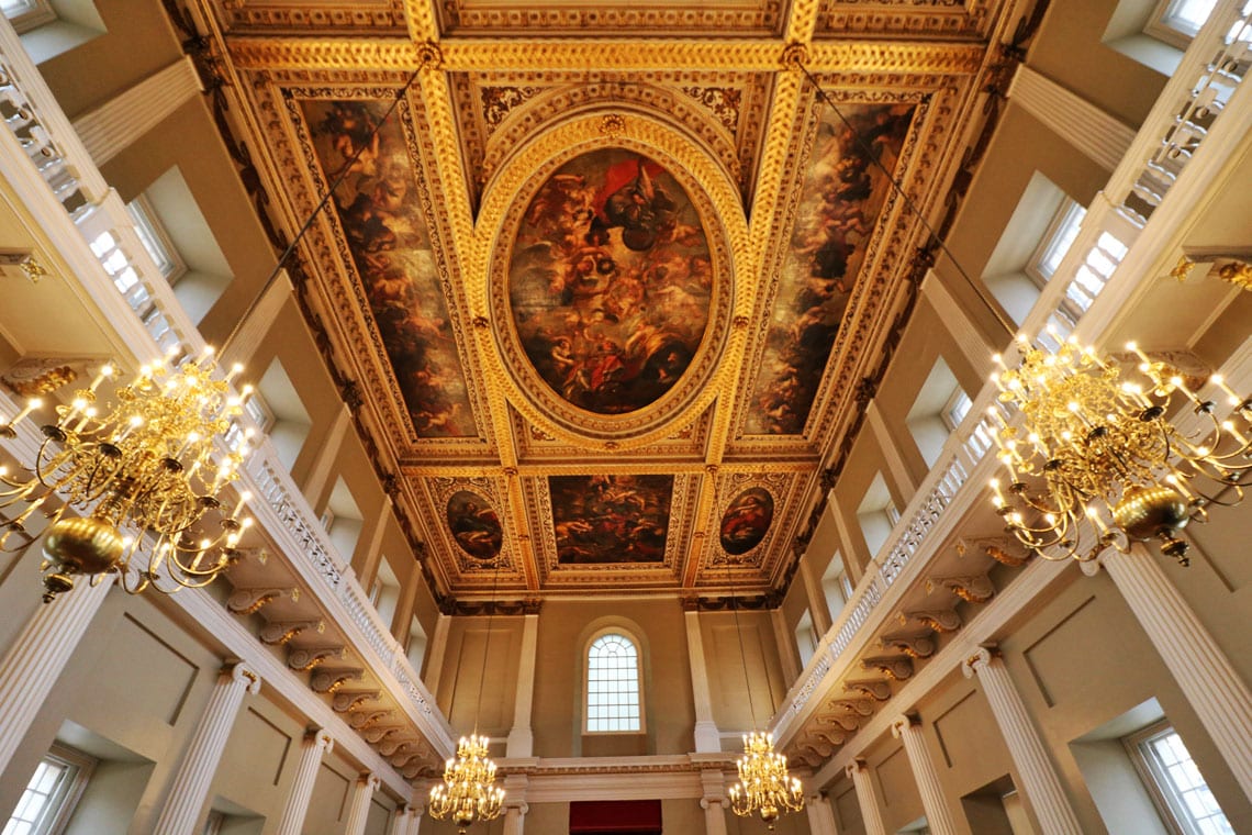 Rubens Ceiling, The Banqueting House, Whitehall, City of Westminster