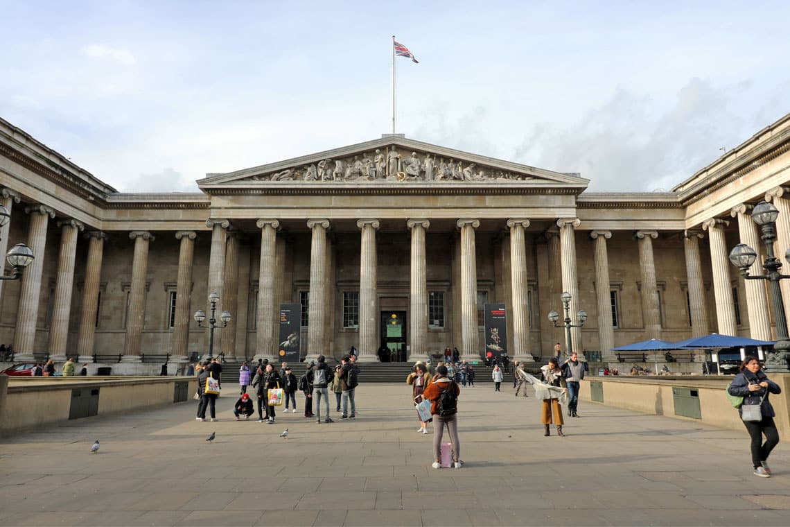 The British Museum, Bloomsbury, London Borough of Camden