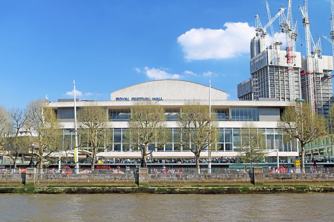 Royal Festival Hall, South Bank Centre, London Borough of Lambeth