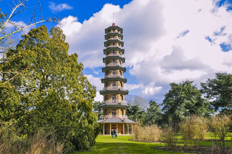 The Great Padoga, Royal Botanic Gardens Kew, London Borough of Richmond on Thames