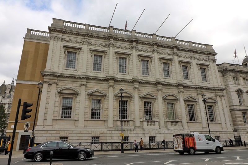 Das Banketthaus, Whitehall, City of Westminster