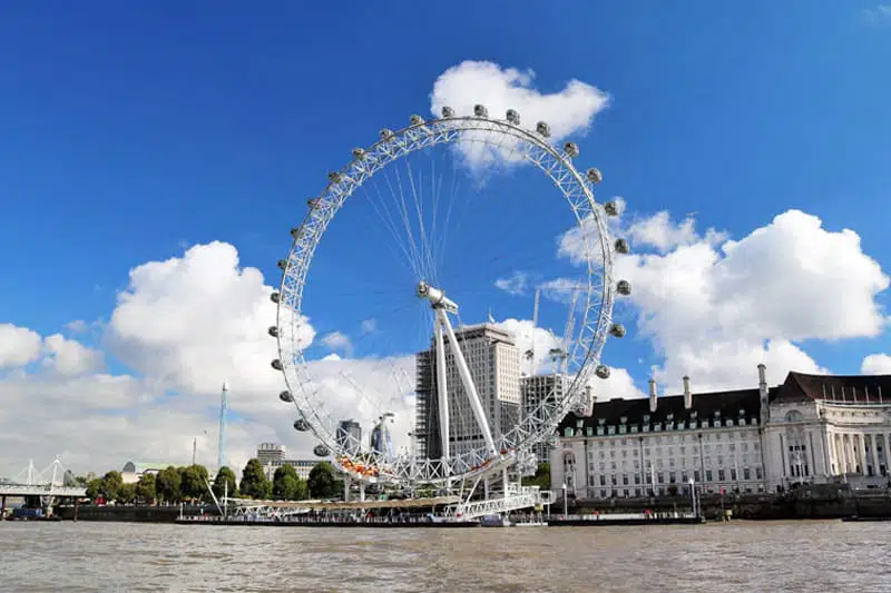 The London Eye, Waterloo, Londoner Stadtteil Lambeth