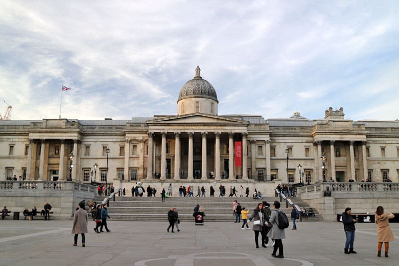 La Galería Nacional, Trafalgar Square, City of Westminster