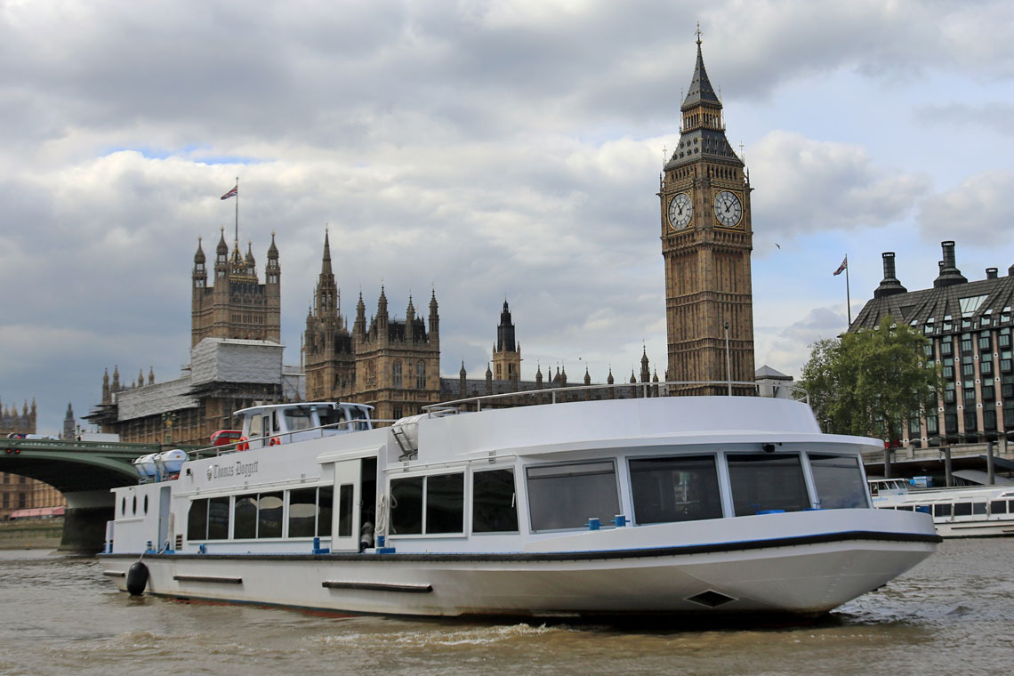 M.V Thomas Doggett en Westminster