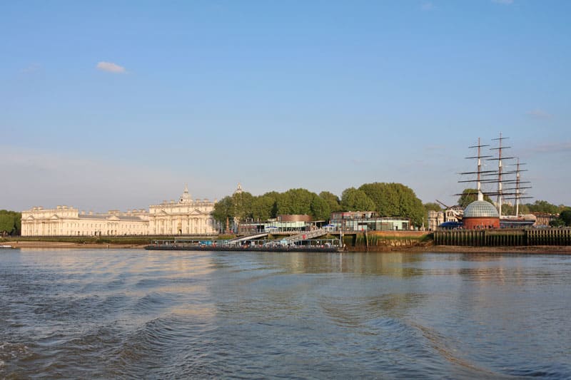 thames boat trip embankment to greenwich