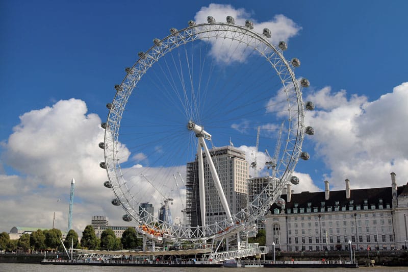 El London Eye, Waterloo, distrito londinense de Lambeth