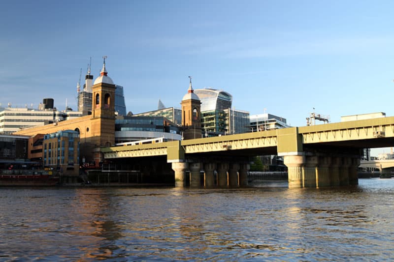 Cannon Street Station & Cannon Street Railway Bridge, City of London