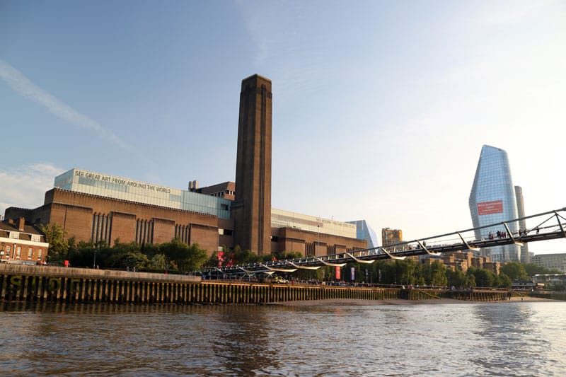 The Tate Modern & Millennium Bridge