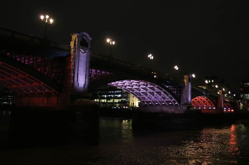 Southwark Bridge & the Illuminated River Project