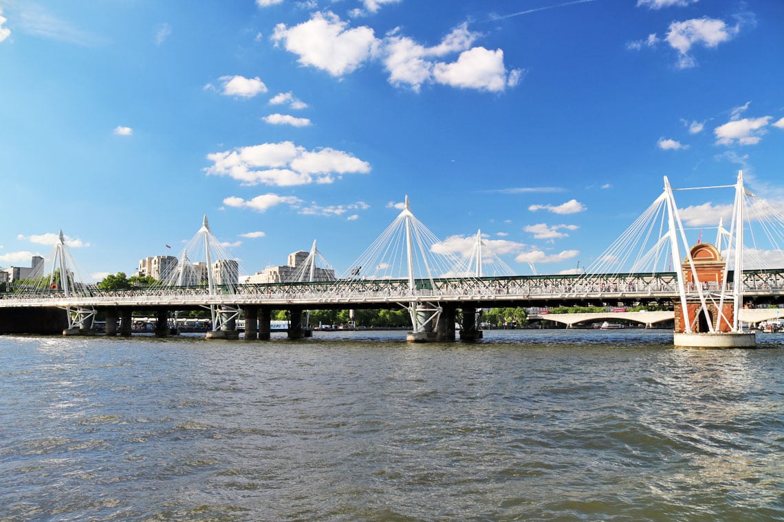 Charing Cross Railway Bridge & the Golden Jubilee Walkways