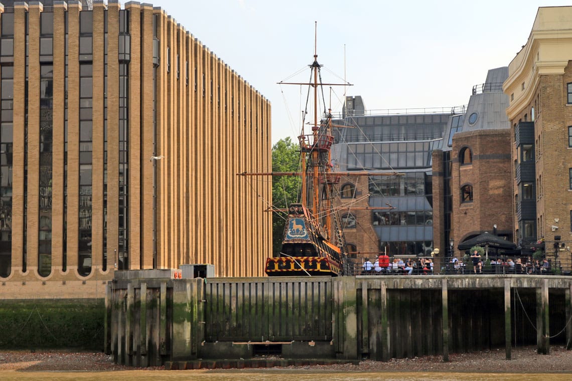 Golden Hine II, St. Mary Overie Dock, Bankside, South Bank, London Borough of Southwark