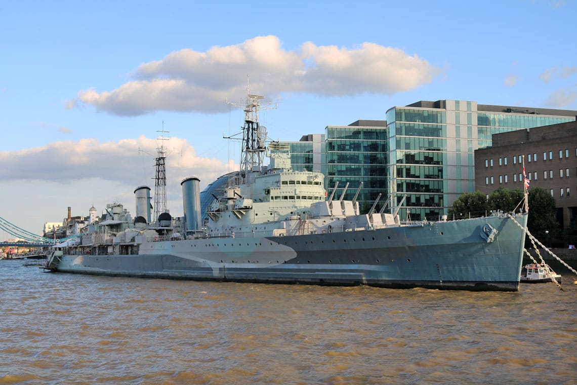 HMS Belfast 1938 (C35), Piscina Superiore