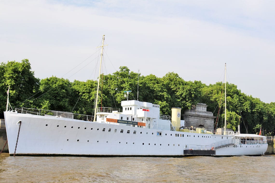 HQS Wellington, Victoria Embankment, City of Westminster