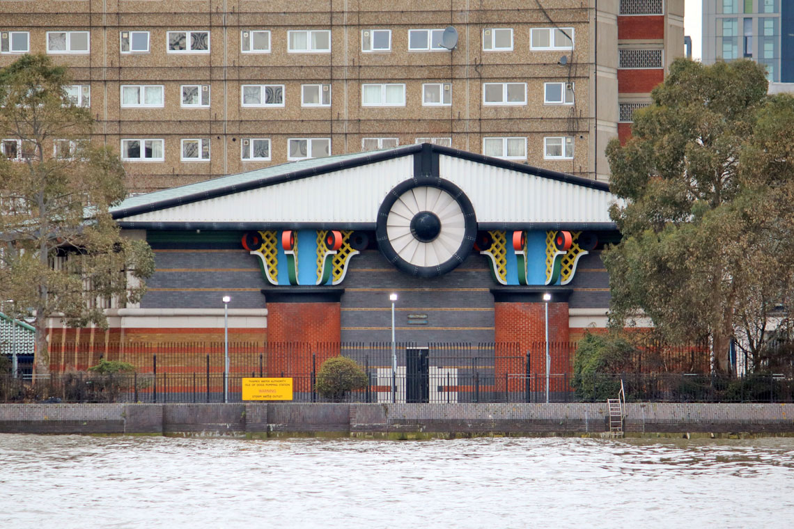 Isle of Dogs Pumping Station (Temple of Storms), Isle of Dogs