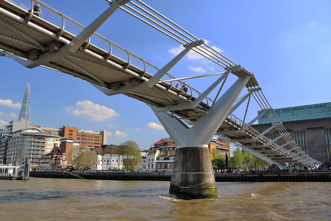 Millennium Fußgängerbrücke