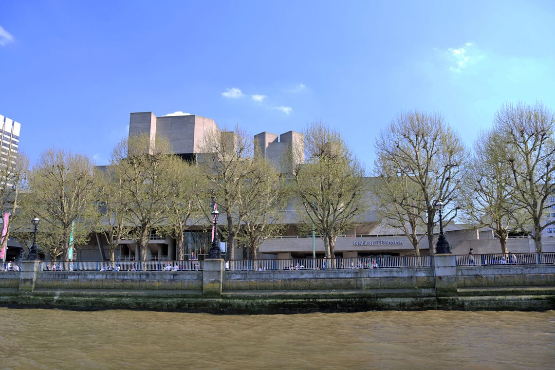 Royal National Theatre, South Bank Centre, South Bank, London Borough of Lambeth