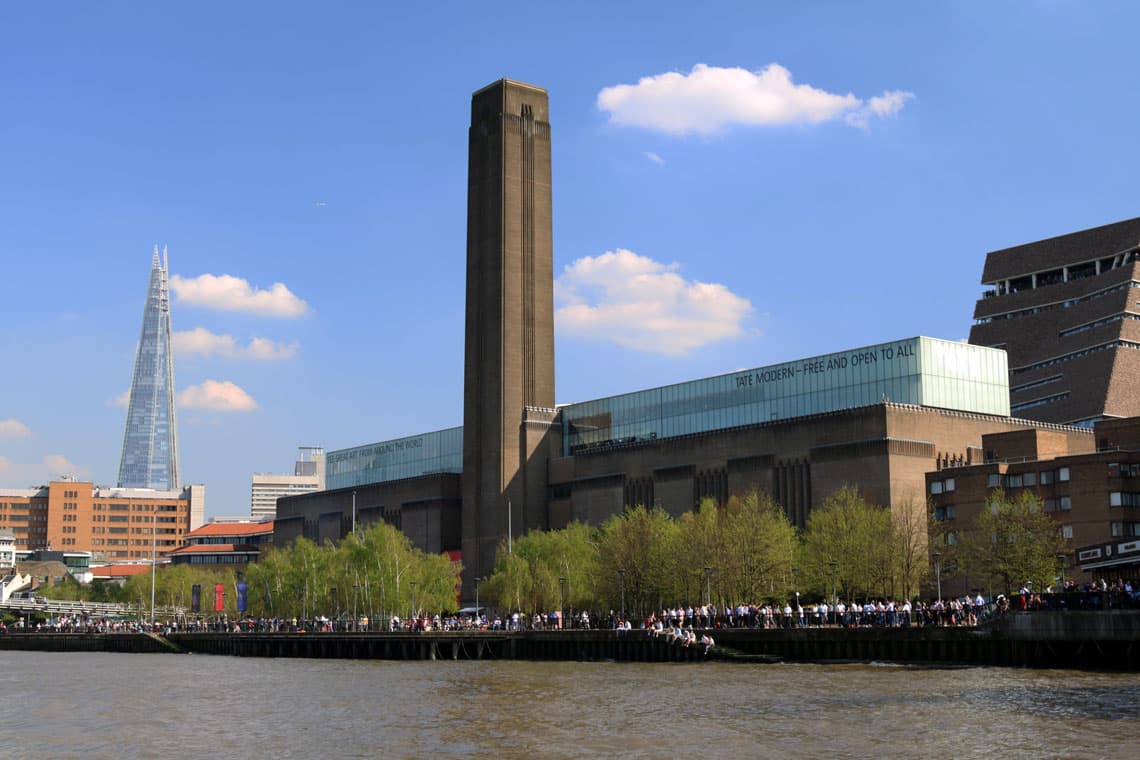 Tate Modern, Bankseite, Südufer