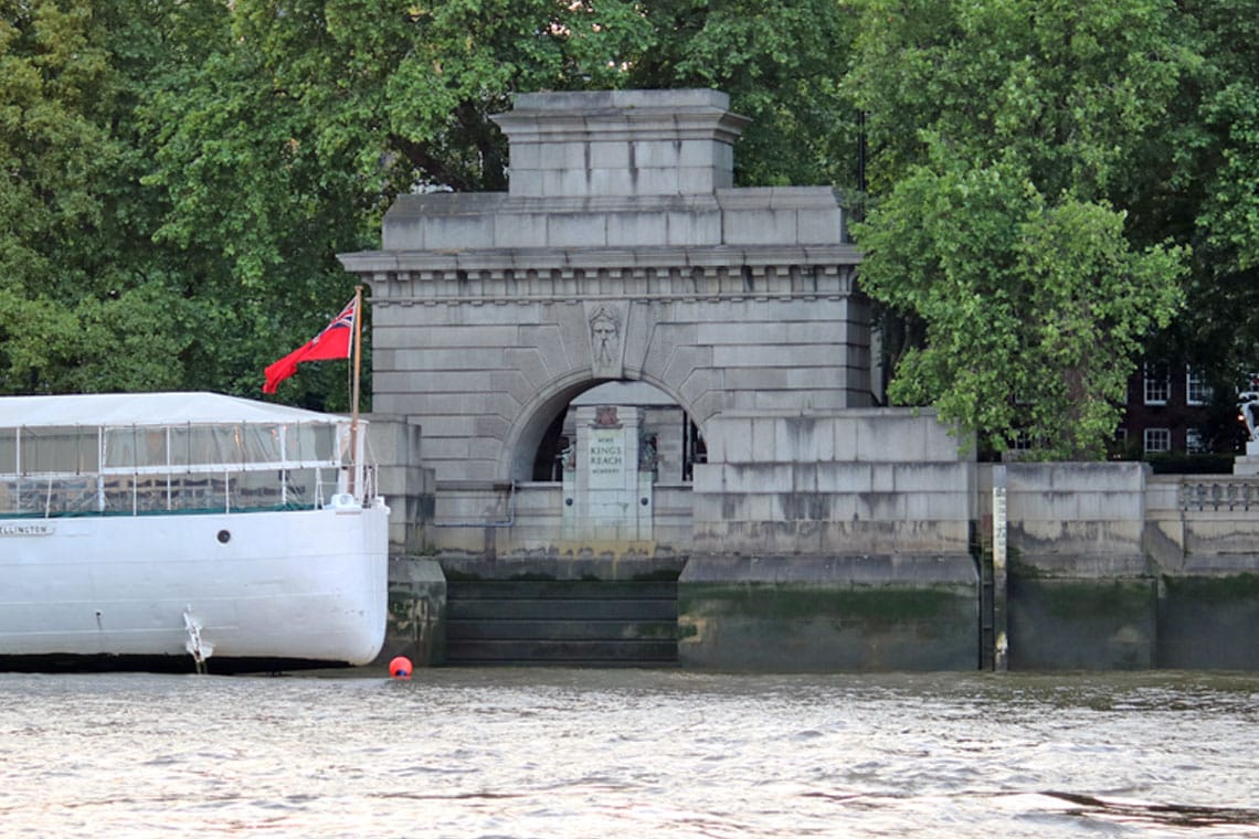 Temple Stairs Arch, Victoria Embankment