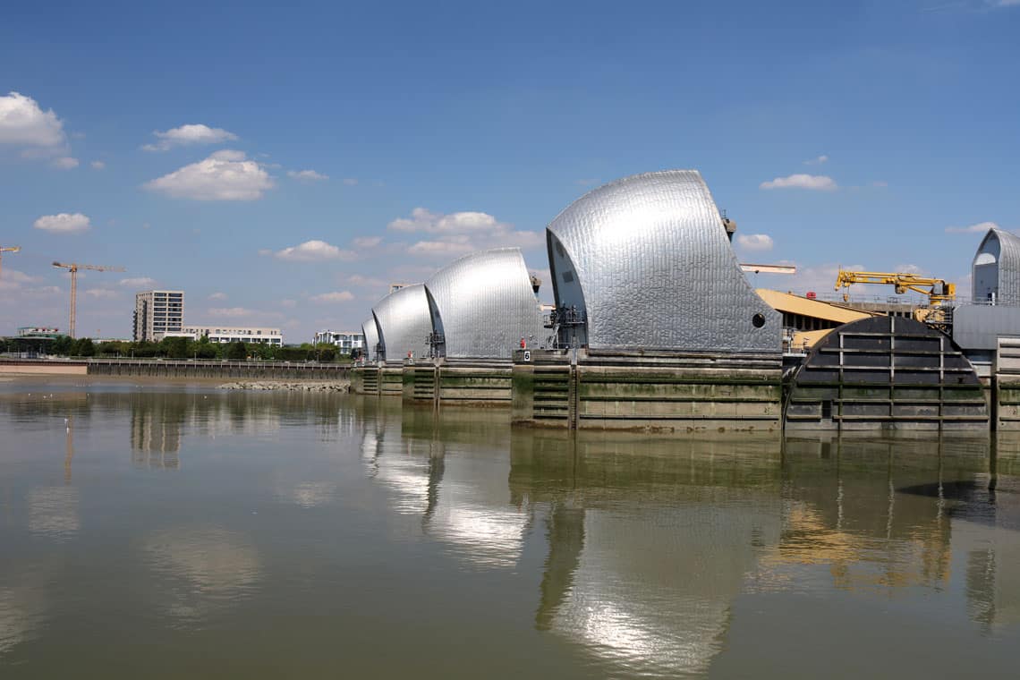 Thames Barrier, Woolwich Reach