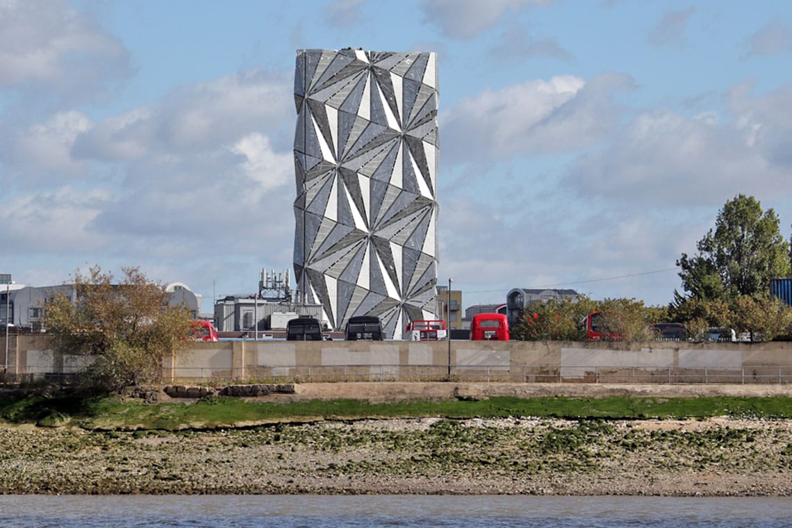 Optic Cloak by Conrad Shawcross, Royal Borough of Greenwich