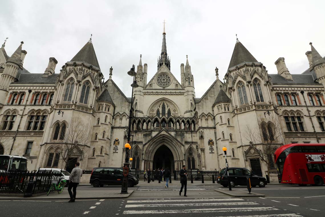 Tribunales reales de justicia, Strand