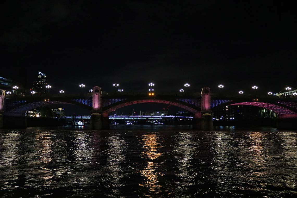 Southwark Road Bridge & the Illuminated River Project