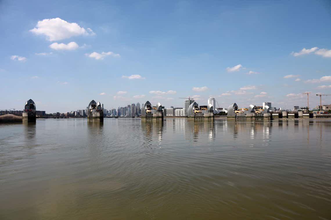 Thames Flood Barrier, Woolwich Reach